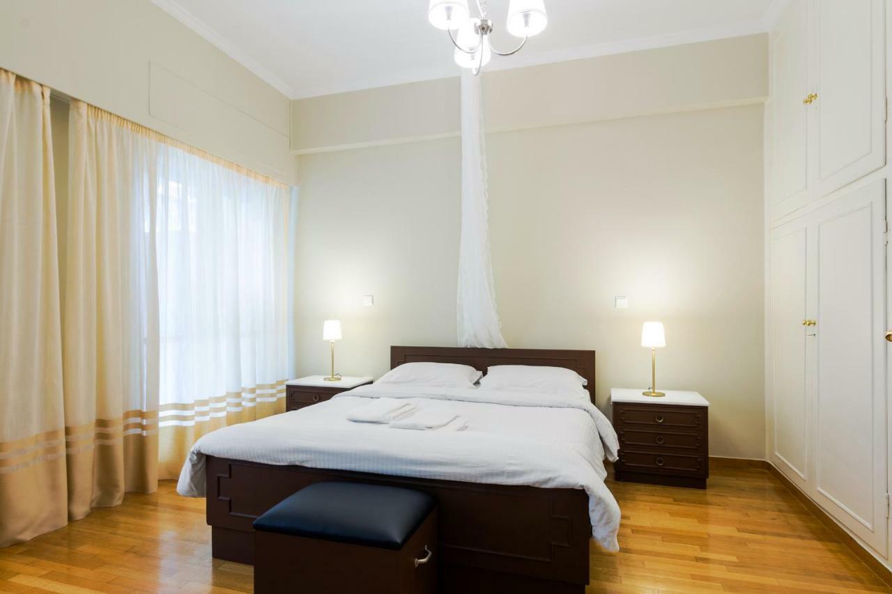 Classy 2 Bedroom Apartment Near Acropolis & Metro Athena Bagian luar foto