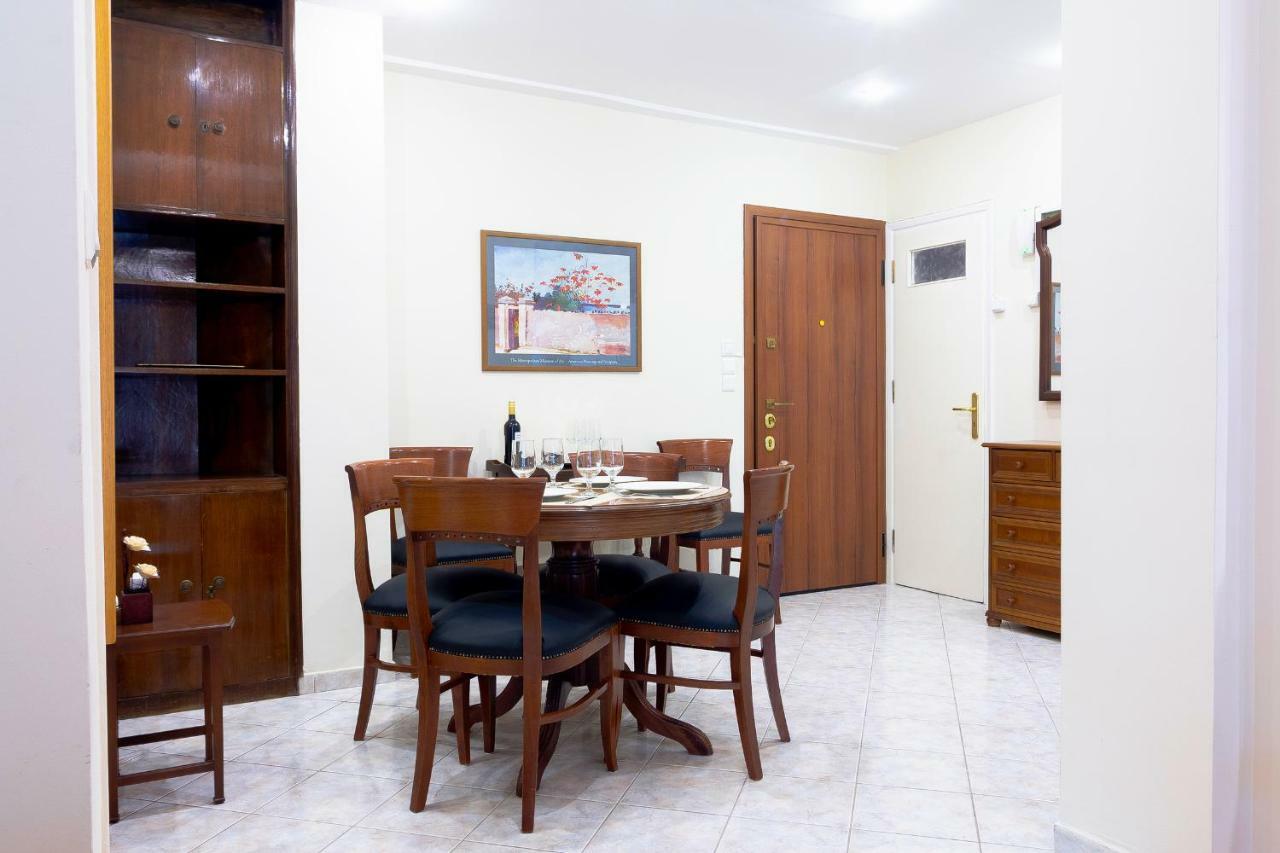 Classy 2 Bedroom Apartment Near Acropolis & Metro Athena Bagian luar foto