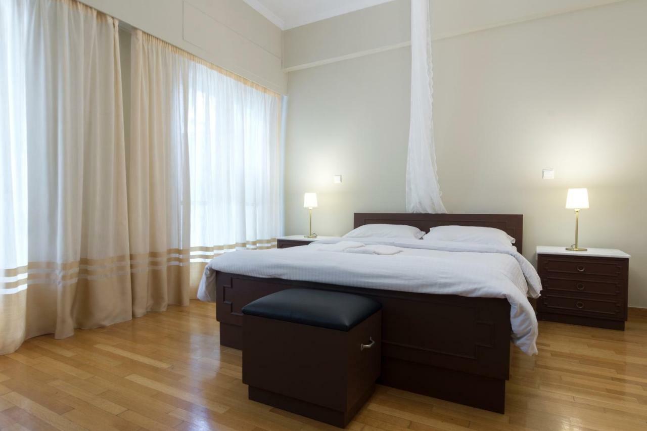 Classy 2 Bedroom Apartment Near Acropolis & Metro Athena Bagian luar foto