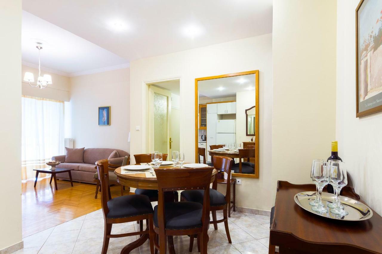 Classy 2 Bedroom Apartment Near Acropolis & Metro Athena Bagian luar foto